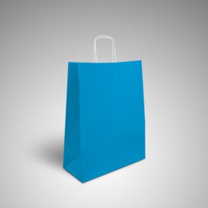 Bolsas de Papel Celulosa Color Azul