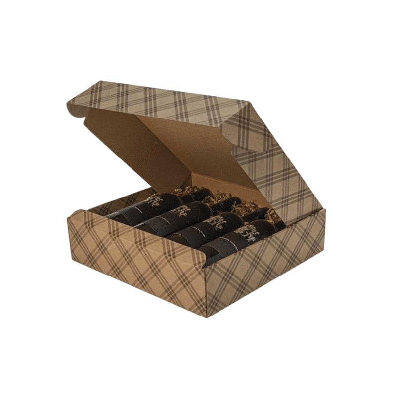 Caja Domo para Botellas