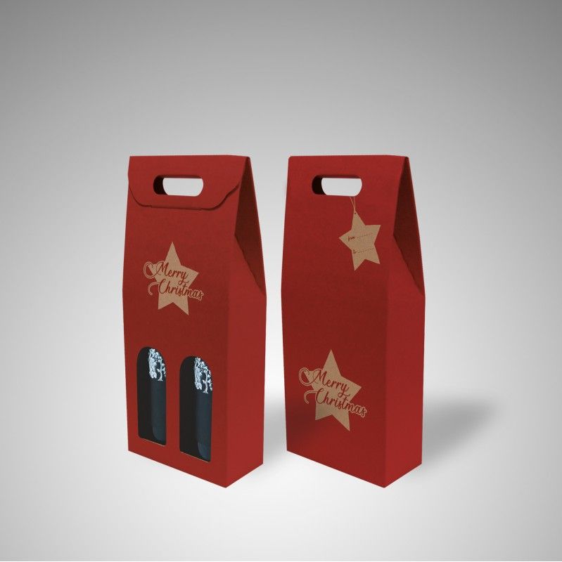 Estuche Merry Christmas con Ventana