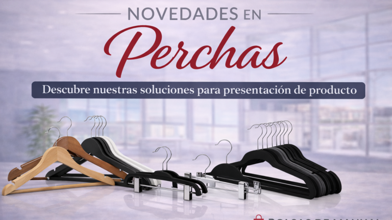 Perchas para tiendas