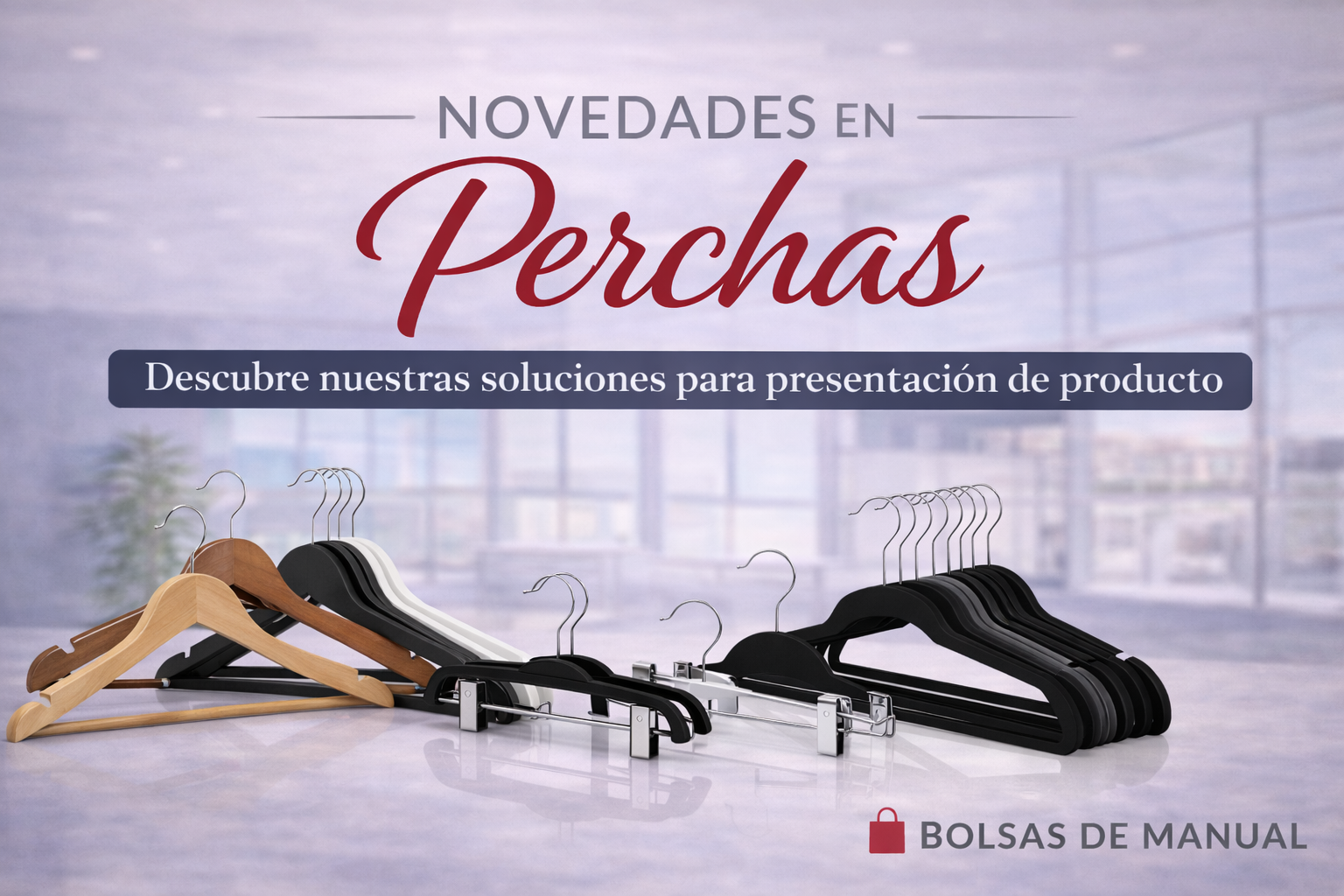 Lee más sobre el artículo Perchas para tiendas: descubre nuestras novedades en BM