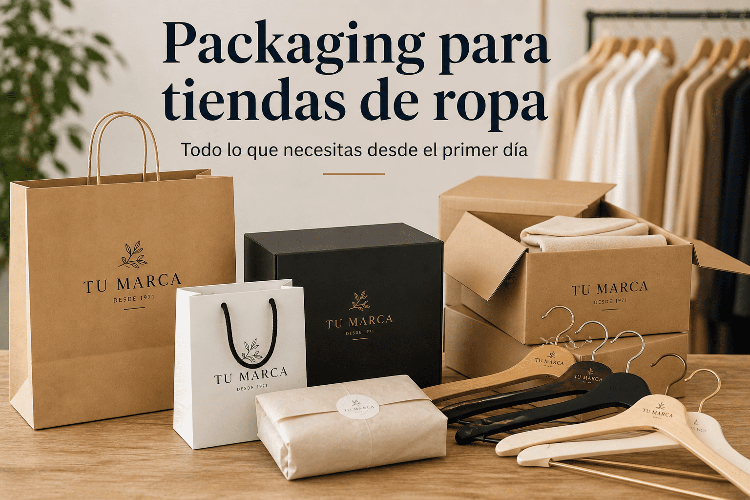 Lee más sobre el artículo Qué packaging necesita una tienda de ropa desde cero (guía completa)