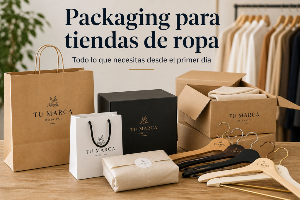 packaging tienda de ropa