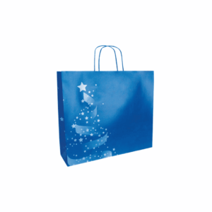 Bolsa Modelo Christmas Shiny Azul